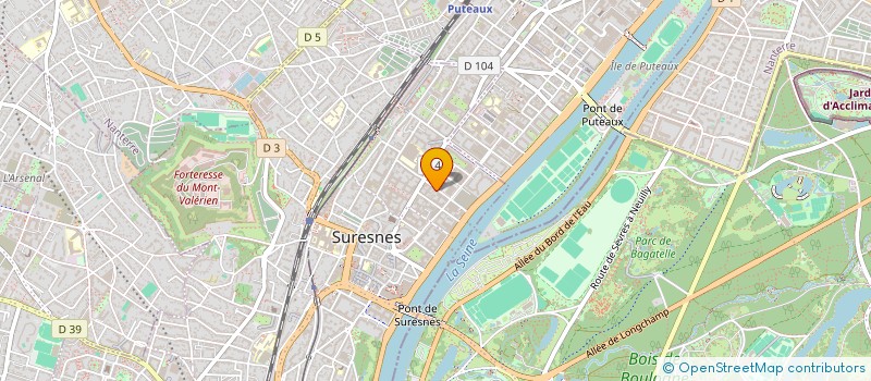 localisation de l'entreprise SCI MR ET MME DIN à SURESNES