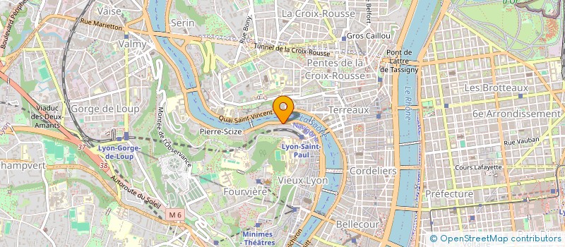 localisation de l'entreprise SCI MR ET MME DURAND  LYON