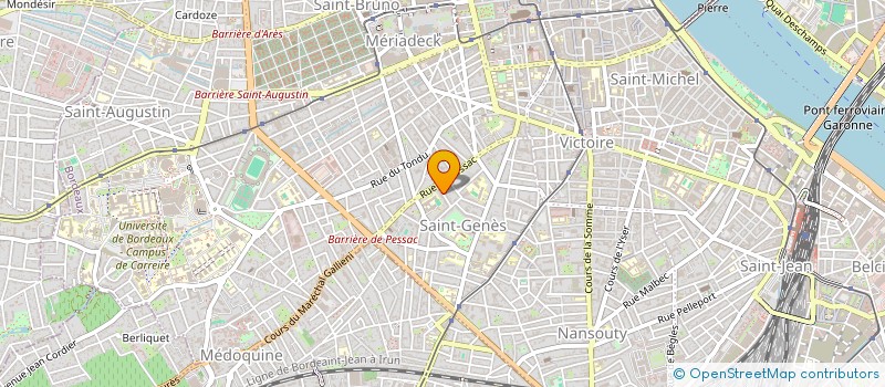 localisation de l'entreprise SCI MR IMMOBILIER  BORDEAUX