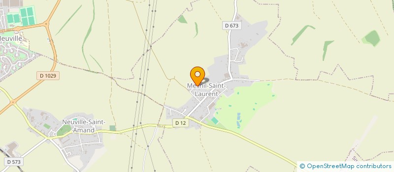 localisation de l'entreprise SCI MR. PETIT ET ASSOCIES  MESNIL-SAINT-LAURENT