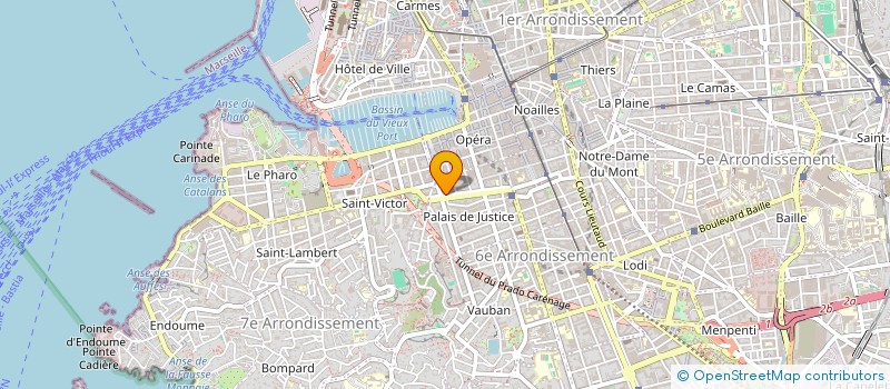 localisation de l'entreprise SCI MR1 à MARSEILLE