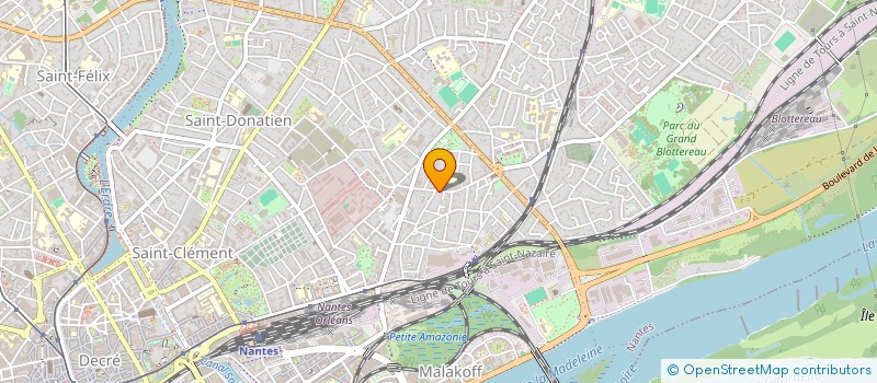 localisation de l'entreprise SCI MR5 à NANTES