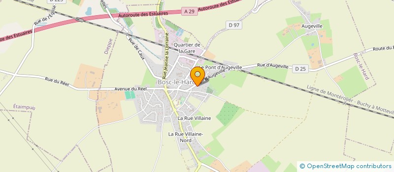 localisation de l'entreprise SCI   MRC  BOSC-LE-HARD