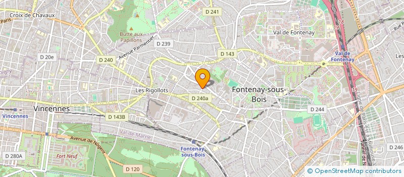 localisation de l'entreprise SCI MRDS à FONTENAY-SOUS-BOIS