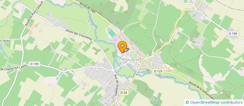 localisation de l'entreprise SCI MRGP  TERRANJOU