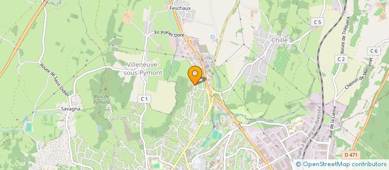 localisation de l'entreprise SCI MRI  LONS-LE-SAUNIER