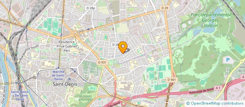 localisation de l'entreprise SCI MRIG à SAINT-DENIS