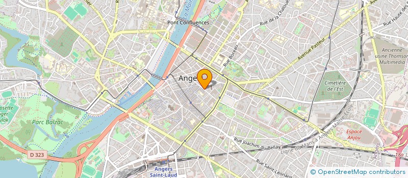localisation de l'entreprise SCI MRK à ANGERS