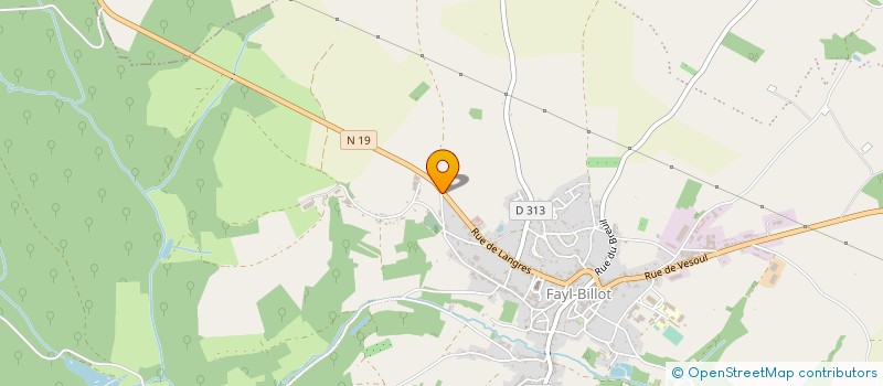 localisation de l'entreprise SCI MRL FUNERAIRE à FAYL-BILLOT