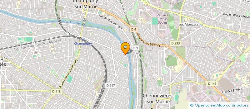 localisation de l'entreprise SCI MRLG 94 à SAINT-MAUR-DES-FOSSES