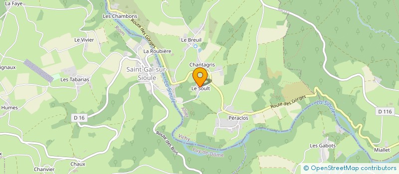 localisation de l'entreprise SCI MRMP  CHOUVIGNY