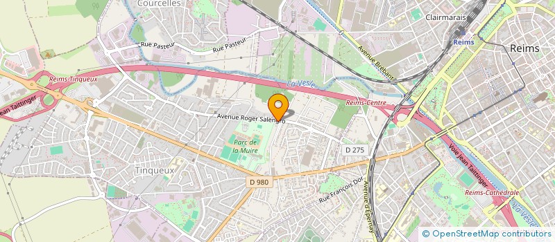 localisation de l'entreprise SCI MRT-BDD  TINQUEUX