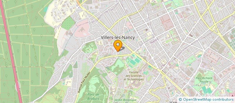 localisation de l'entreprise SCI MRV à VILLERS-LES-NANCY