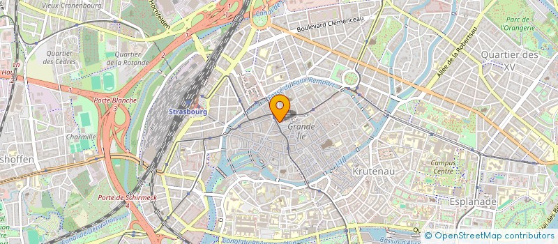 localisation de l'entreprise SCI MS à STRASBOURG