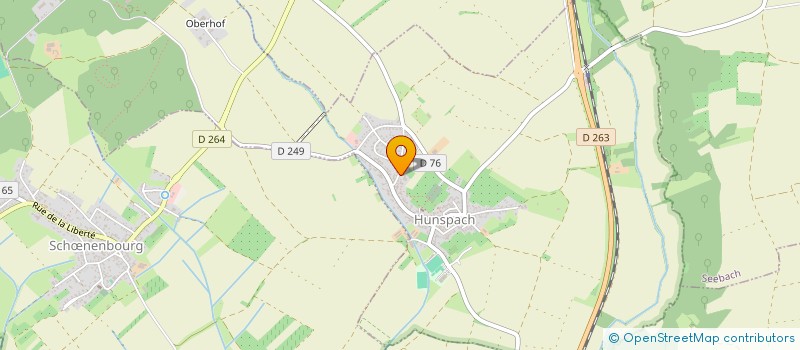 localisation de l'entreprise SCI MS  HUNSPACH