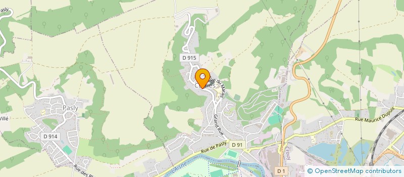 localisation de l'entreprise SCI MS  CUFFIES