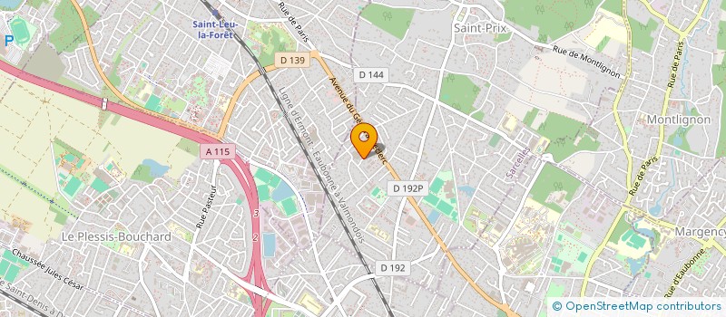 localisation de l'entreprise SCI MS CAPITAL à SAINT-PRIX