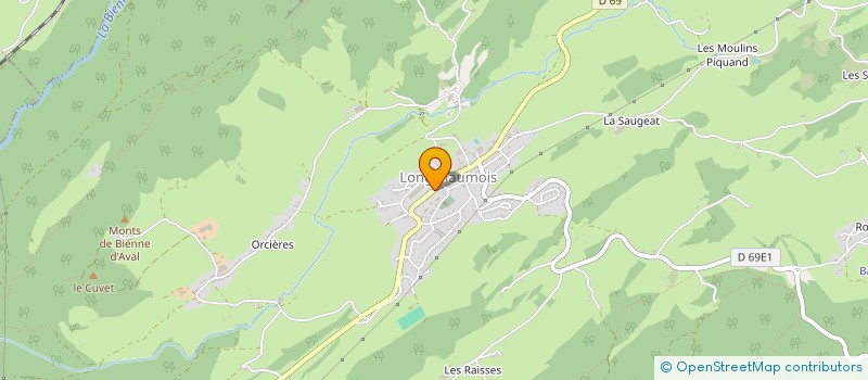 localisation de l'entreprise SCI MS CHENU à DAMPIERRE