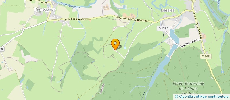 localisation de l'entreprise SCI MS & CO IMMO  LIESSIES