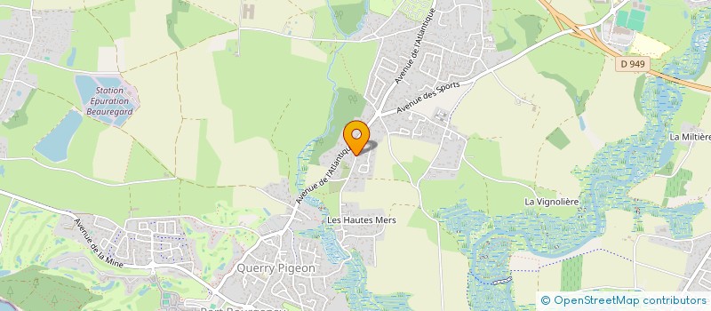 localisation de l'entreprise SCI MS HAUTES MERS  TALMONT-SAINT-HILAIRE