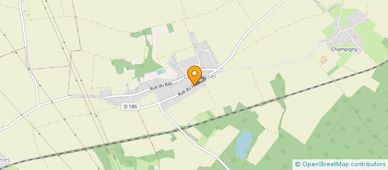 localisation de l'entreprise SCI MS IMMO à LAUBRESSEL
