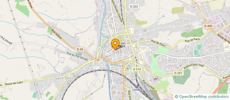 localisation de l'entreprise SCI MS ONE MATHURINS INVEST à LISIEUX