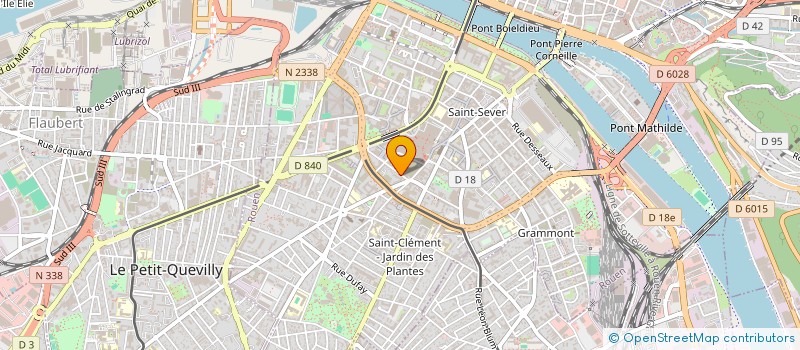 localisation de l'entreprise SCI MS14 à ROUEN