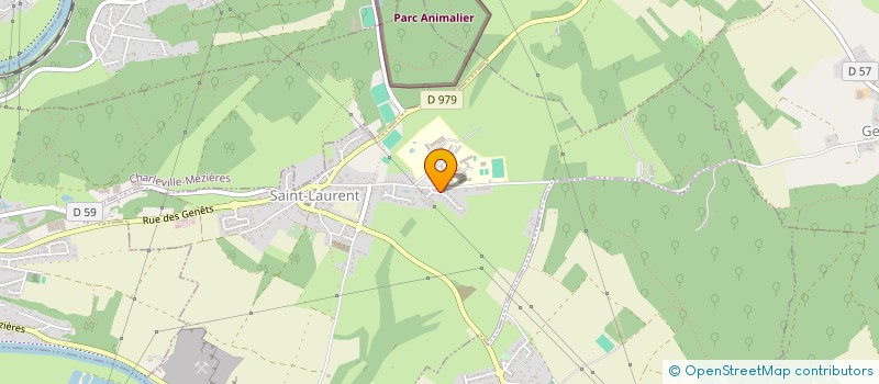 localisation de l'entreprise SCI MS2D DU CHAMPFLEURY  SAINT-LAURENT