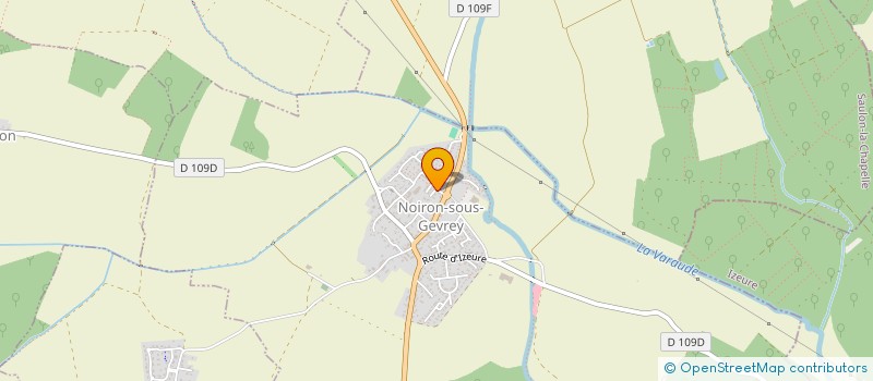 localisation de l'entreprise SCI MSA  NOIRON-SOUS-GEVREY