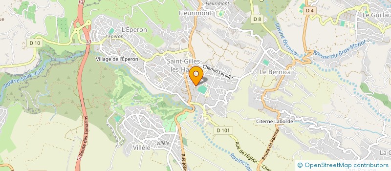 localisation de l'entreprise SCI MSA IMMOBILIER à SAINT-PAUL