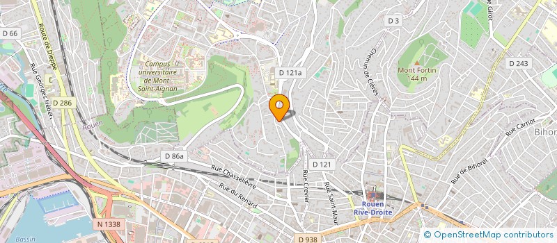 localisation de l'entreprise SCI MSAB  MONT-SAINT-AIGNAN