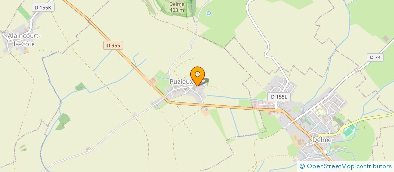 localisation de l'entreprise SCI MSARS  PUZIEUX