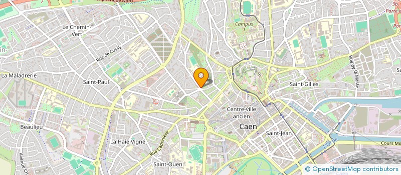 localisation de l'entreprise SCI MSB à CAEN