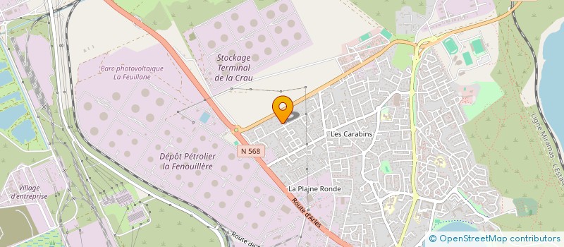 localisation de l'entreprise SCI MSBT  FOS-SUR-MER