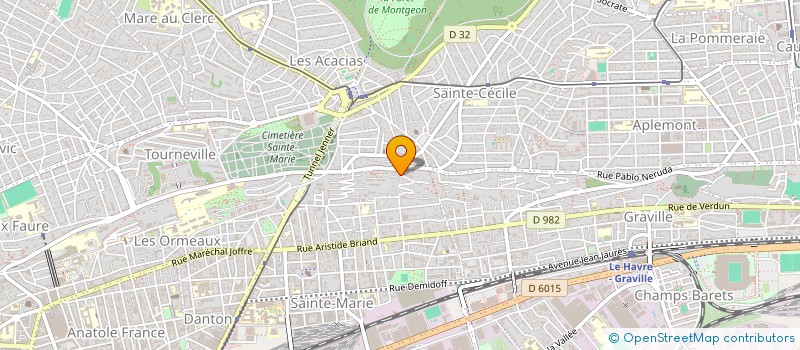 localisation de l'entreprise SCI MSC à LE HAVRE