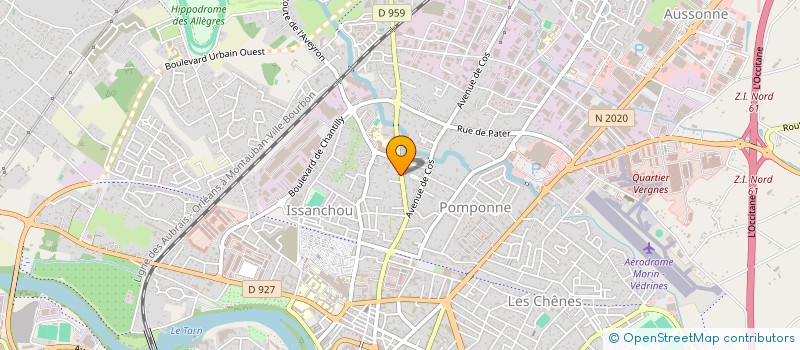 localisation de l'entreprise SCI MSC  MONTAUBAN