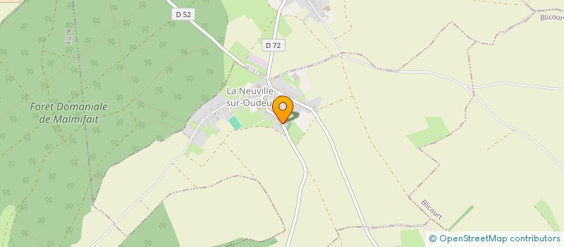 localisation de l'entreprise SCI MSC  LA NEUVILLE-SUR-OUDEUIL