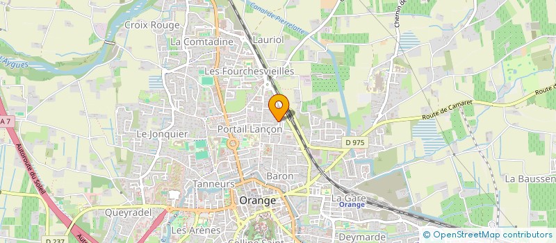 localisation de l'entreprise SCI MSC  ORANGE