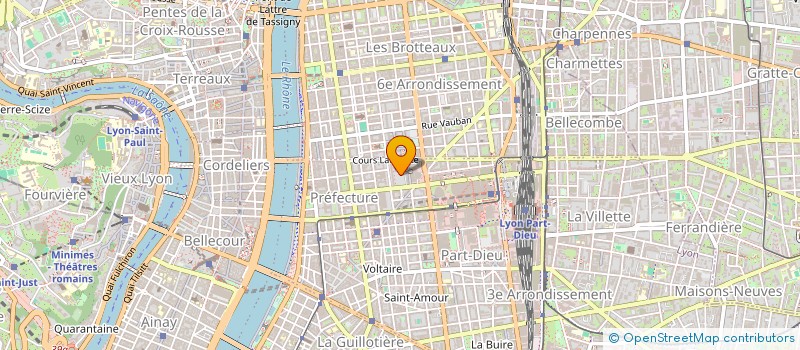 localisation de l'entreprise SCI MSC DREYFUSS  LYON