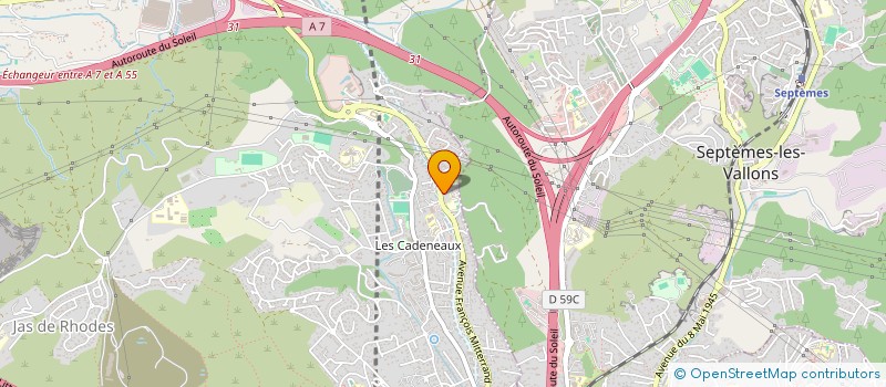 localisation de l'entreprise SCI MSCA à LES PENNES-MIRABEAU