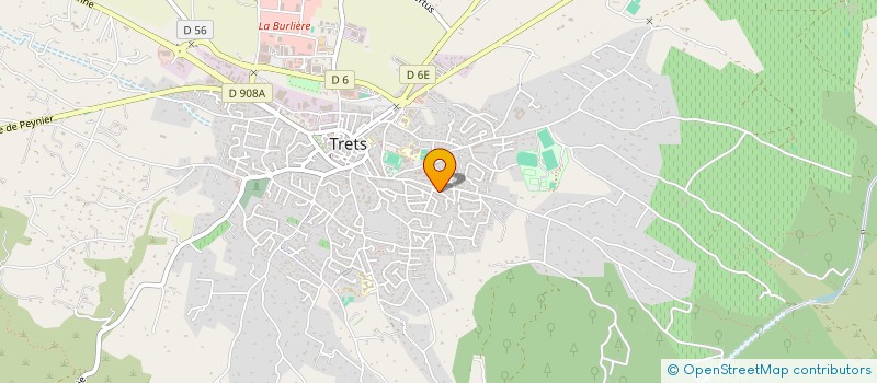 localisation de l'entreprise SCI MSCV  TRETS
