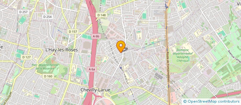 localisation de l'entreprise SCI MSD  L'HAY-LES-ROSES