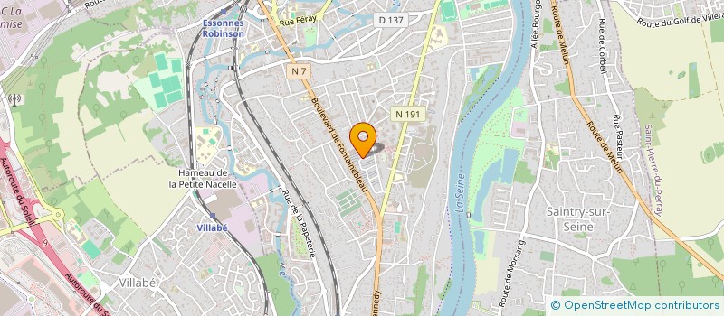localisation de l'entreprise SCI MSD DEVELOPPEMENT à CORBEIL-ESSONNES