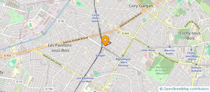 localisation de l'entreprise SCI MSE à LIVRY-GARGAN