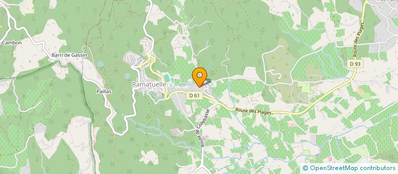 localisation de l'entreprise SCI MSF  LA MOLE