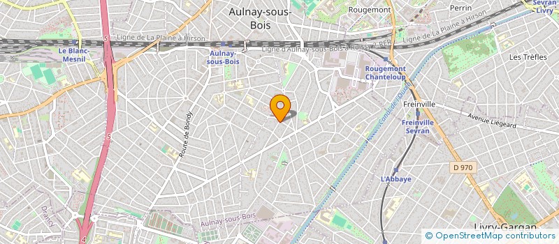 localisation de l'entreprise SCI MSG à AULNAY-SOUS-BOIS