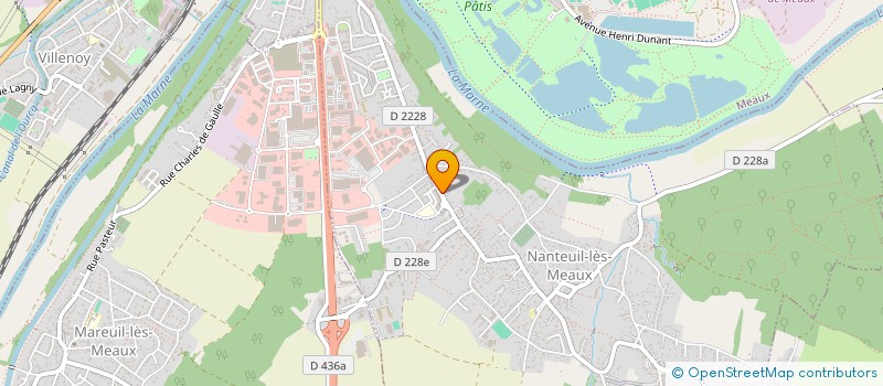 localisation de l'entreprise SCI MSG RIEDINGER à NANTEUIL-LES-MEAUX