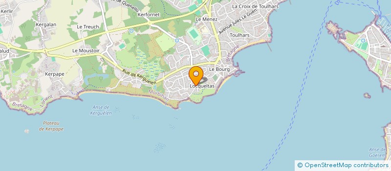 localisation de l'entreprise SCI MSGM  LARMOR-PLAGE