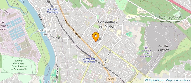 localisation de l'entreprise SCI MSI  CORMEILLES-EN-PARISIS