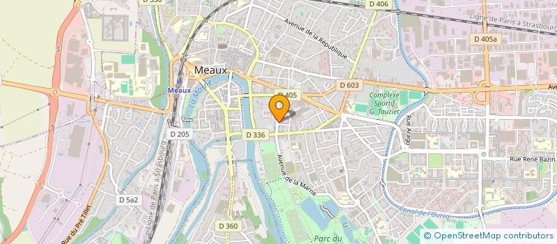 localisation de l'entreprise SCI MSIKA à MEAUX